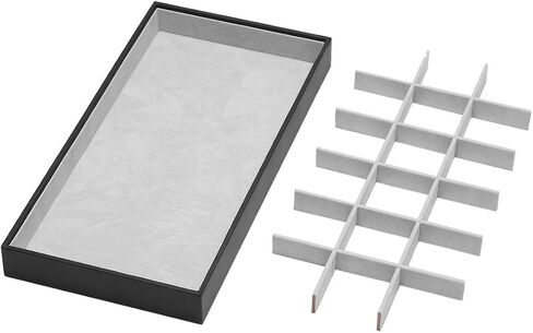 ORIGIA Magic Stackable Jewelry Trays Closet Dresser Drawer Organizer for Accessories, Gadgets & Cosmetics, Storage Display Showcase Holder Box, Set of 5 in Saudi Arabia