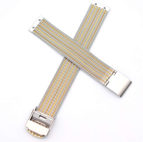 14mm Screwing Stainless Steel Watch Strap Replacement for Skagen Fits Selected Models Listed Below 355SMM1 355SSGS 355SSRS 355SSS1 in Kuwait