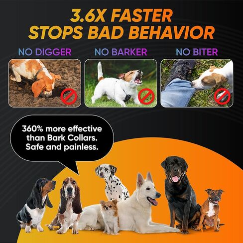Vekko Austria Barks No More Dog Training Device - Ultrasonic Bark Stopper - Indoor Anti Barking Device for Dogs - BarxBuddy Control Device - Effective Dog Bark Deterrent Devices in Saudi Arabia
