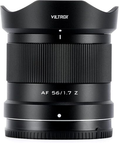 VILTROX 56mm F1.7 Nikon Z, 56mm f/1.7 Nikon Z Mount Lens, APS-C Lens for Nikon Z-Mount ZFC Z30 Z50 Z5 Z6 Z6II Z7 Z7II Z8 Z9 in Saudi Arabia
