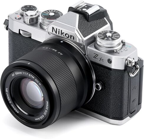 VILTROX 56mm F1.7 Nikon Z, 56mm f/1.7 Nikon Z Mount Lens, APS-C Lens for Nikon Z-Mount ZFC Z30 Z50 Z5 Z6 Z6II Z7 Z7II Z8 Z9 in Saudi Arabia
