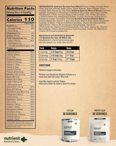 Nutrient Survival Tomato Powder, Powdered Vitamin Tomato (30 Servings) Emergency Food Supply & Camping Supplies for Soups, Sauces, Meatloaf, 40 Nutrients, Shelf Stable up to 15 Years, Pantry Pack in Saudi Arabia