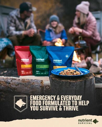 Nutrient Survival Tomato Powder, Powdered Vitamin Tomato (30 Servings) Emergency Food Supply & Camping Supplies for Soups, Sauces, Meatloaf, 40 Nutrients, Shelf Stable up to 15 Years, Pantry Pack in Saudi Arabia