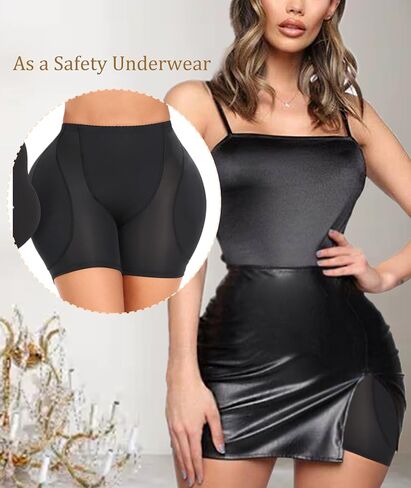 Fantevar Women Shapewear Hip Padded Enhancer Butt Lifter Panties Thicker Removable 4 Pads Fake Buttock Control Panty in Saudi Arabia