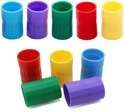 تورنادو في زجاجة، 12 قطعة من البلاستيك أنبوب تورنادو موصل زجاجة أنبوب الإعصار موصل دوامة للاختبار والتجربة العلمية، 5 ألوان in Kuwait