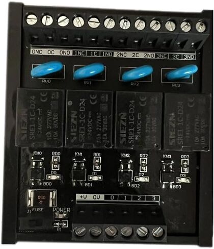 Good BNTai 4 Channel Relay Module 1 SPDT DIN Rail Mount 12VDC/AC Interface Relay Module (4Channel ACDC12V) in Saudi Arabia