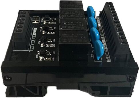 Good BNTai 4 Channel Relay Module 1 SPDT DIN Rail Mount 12VDC/AC Interface Relay Module (4Channel ACDC12V) in Saudi Arabia