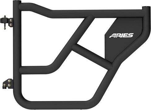 ARIES 2500250 Rear Black Aluminum Tube Doors for Ford Bronco 4-Door in Kuwait