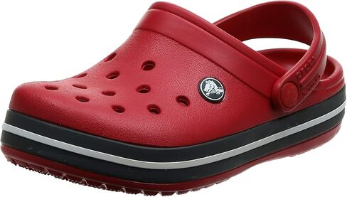 Crocs Kids' Crocband Clog , Pepper/Graphite, 7 Toddler in Saudi Arabia