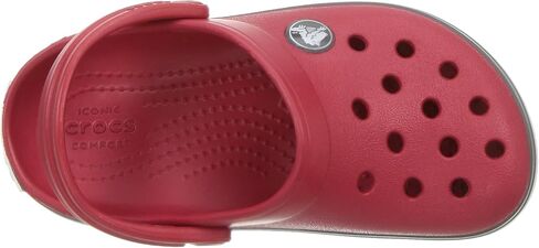 Crocs Kids' Crocband Clog , Pepper/Graphite, 7 Toddler in Saudi Arabia