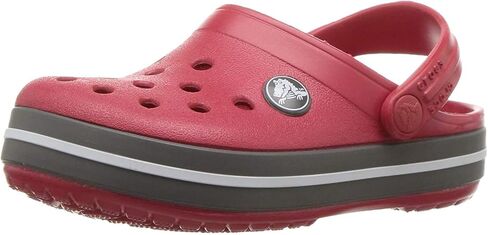 Crocs Kids' Crocband Clog , Pepper/Graphite, 7 Toddler in Saudi Arabia