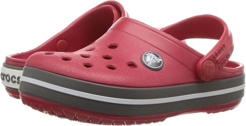 Crocs Kids' Crocband Clog , Pepper/Graphite, 7 Toddler in Saudi Arabia