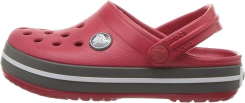 Crocs Kids' Crocband Clog , Pepper/Graphite, 7 Toddler in Saudi Arabia
