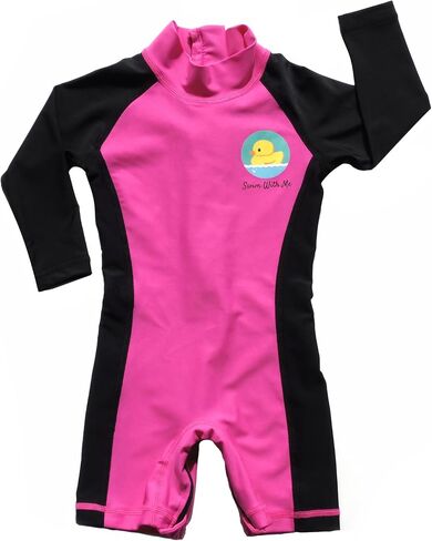 BIB-ON Swim with Me- SPF 50+ Swimsuit for Infant, Baby, Toddler Ages 0 – 24 Months. in Saudi Arabia