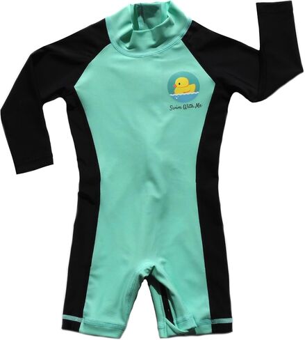 BIB-ON Swim with Me- SPF 50+ Swimsuit for Infant, Baby, Toddler Ages 0 – 24 Months. in Saudi Arabia