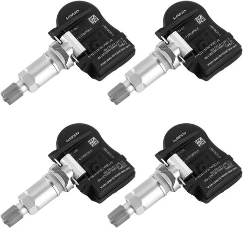315MHz TPMS Sensor, Tire Pressure Monitoring System Sensor - Compatible for Mitsubishi Outlander, Lancer, i-MiEV, Outlander Sport - Replace Part 4250B975 Set of 4 in Saudi Arabia