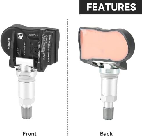 315MHz TPMS Sensor, Tire Pressure Monitoring System Sensor - Compatible for Mitsubishi Outlander, Lancer, i-MiEV, Outlander Sport - Replace Part 4250B975 Set of 4 in Saudi Arabia