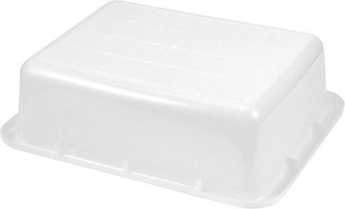 ZOENHOU 4 Pack 13 L Bus Tubs Plastic Bus Box, Gray Tubs Commercial Bus Box, Wash Basin Tote Box for Pantry Washing Dishes, 5 Inch Deep in Saudi Arabia
