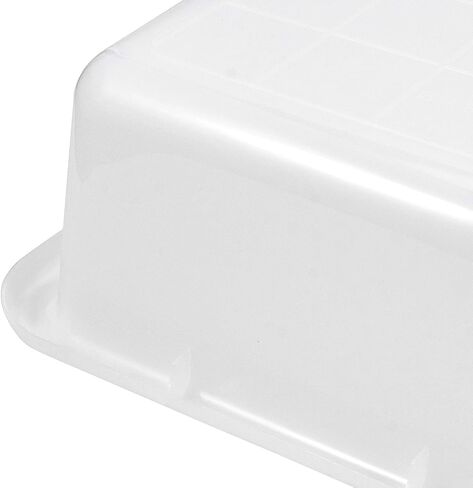 ZOENHOU 4 Pack 13 L Bus Tubs Plastic Bus Box, Gray Tubs Commercial Bus Box, Wash Basin Tote Box for Pantry Washing Dishes, 5 Inch Deep in Saudi Arabia