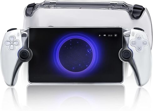 حافظة BRHE لمشغل Playstation Portal Remote Player، حافظة حماية لبوابة PS5 ملحقات بوابة Playstation، قبضة مريحة ومريحة - أبيض in Kuwait