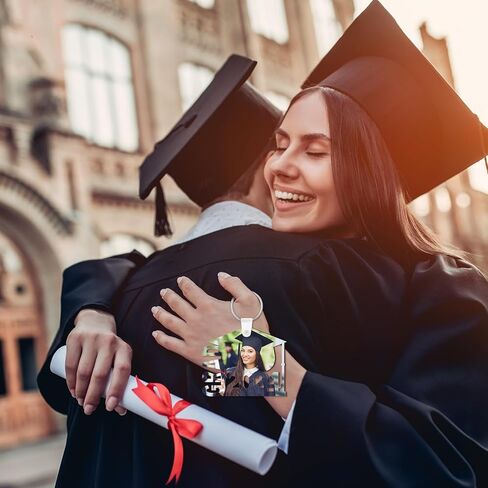 Trnayi 24 قطعة سلاسل المفاتيح التخرج التسامي فئة هدايا التخرج نقل الحرارة سلاسل المفاتيح DIY (نمط غراد 2024) in Kuwait