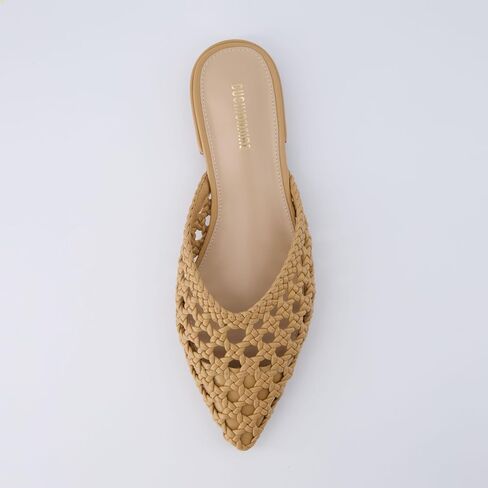 CUSHIONAIRE Women's Behold Woven Mule +Memory Foam, Wide Widths Available in Saudi Arabia