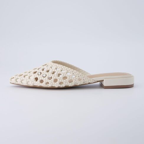 CUSHIONAIRE Women's Behold Woven Mule +Memory Foam, Wide Widths Available in Saudi Arabia