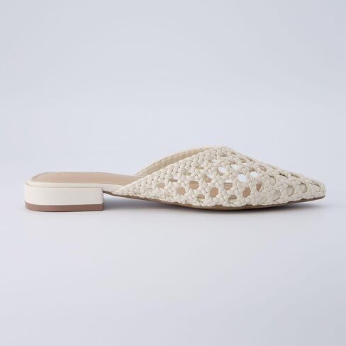 CUSHIONAIRE Women's Behold Woven Mule +Memory Foam, Wide Widths Available in Saudi Arabia