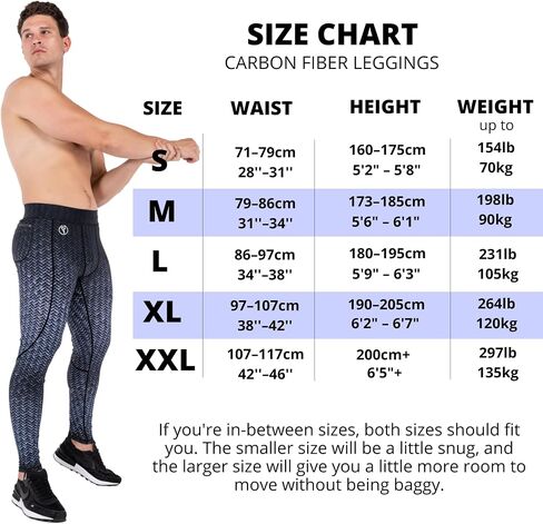نطاق أداء Kapow Meggings - سراويل ضيقة للرجال مع جيوب لممارسة الرياضة، سراويل ضيقة للتمرين الرياضي in Kuwait