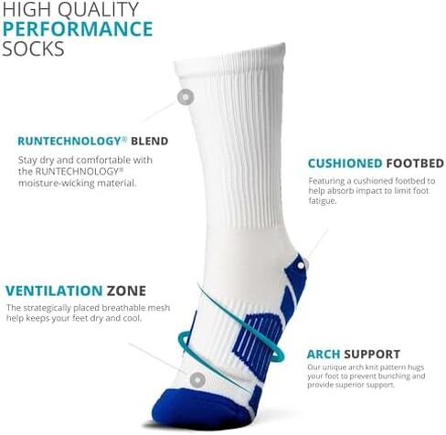 ChalkTalk SPORTS Swim Athletic Mid-Calf Woven Socks | Eat. Sleep. Swim. Lanes Socks | Blue in Saudi Arabia
