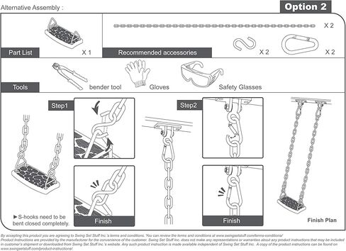 مقعد مسطح من Swing Set Stuff Inc. (أصفر) وملصق شعار SSS in Saudi Arabia