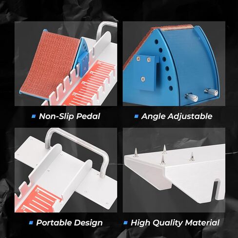 Dawot كتل البداية المسار والميدان كتل المسار متعددة الوظائف للركض 6 زاوية قابلة للتعديل درجة الطائرات الألومنيوم 81 سم كتل بدء المسار لألعاب القوى مسار البلاستيك المدرج in Kuwait