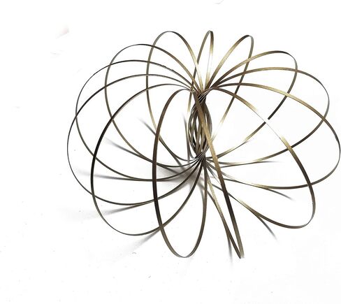 Encore Savage Magic Flow Ring, Spring Bracelet, Interactive 3D Kinetic Flow Ring for Kids Boys and Girls, Rainbow in Kuwait