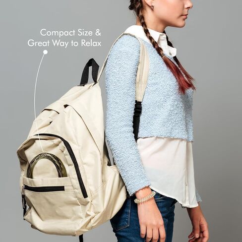 Encore Savage Magic Flow Ring, Spring Bracelet, Interactive 3D Kinetic Flow Ring for Kids Boys and Girls, Rainbow in Kuwait