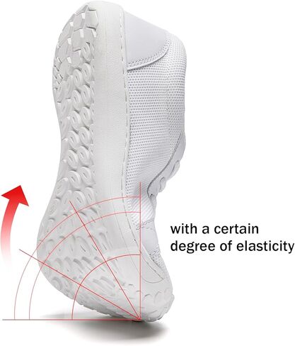 YRLTYO Mens Barefoot Shoes Wide Toe Zero Drop Arch Support Sneakers Minimalist Workout Walking Non Slip Shoe in Kuwait