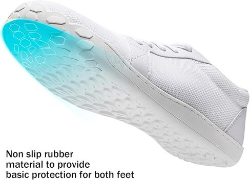 YRLTYO Mens Barefoot Shoes Wide Toe Zero Drop Arch Support Sneakers Minimalist Workout Walking Non Slip Shoe in Kuwait