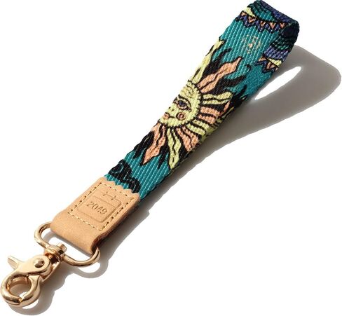DQL wrist key lanyard, Bohemian key chain wristlet hand lanyard key wrist strap, keychain short key lanyard, car key holder for women(Cute) in Saudi Arabia