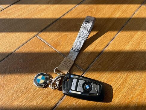 DQL wrist key lanyard, Bohemian key chain wristlet hand lanyard key wrist strap, keychain short key lanyard, car key holder for women(Cute) in Saudi Arabia