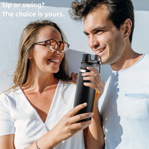 Lid for Hydro Flask Wide Mouth, 2-in-1 Straw Lid Spout Lid for Hydro Flask 12 16 20 32 40 OZ Wide Mouth Water Bottle, Chug Cap Replacement Accessories in Saudi Arabia