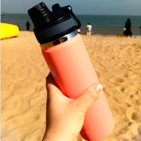 Lid for Hydro Flask Wide Mouth, 2-in-1 Straw Lid Spout Lid for Hydro Flask 12 16 20 32 40 OZ Wide Mouth Water Bottle, Chug Cap Replacement Accessories in Kuwait