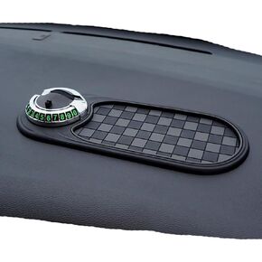 Multifunctional Car Anti-Slip Mat Mobile Phone Holder for Dashboard - Non-Slip Sticky Mount Stand for Car, Adjustable and Secure Grip for Phones, GPS, and Accessories (Black) in Kuwait