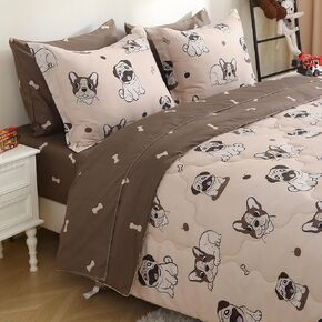 7 Piece Boys Sports Ball Comforter Bedding Set Twin Size for Teens Baseball Football Soccer Basketball Softball Bed in A Bag Comforter Set for Kids Girls All Season Bedroom Decor Colourful in Kuwait
