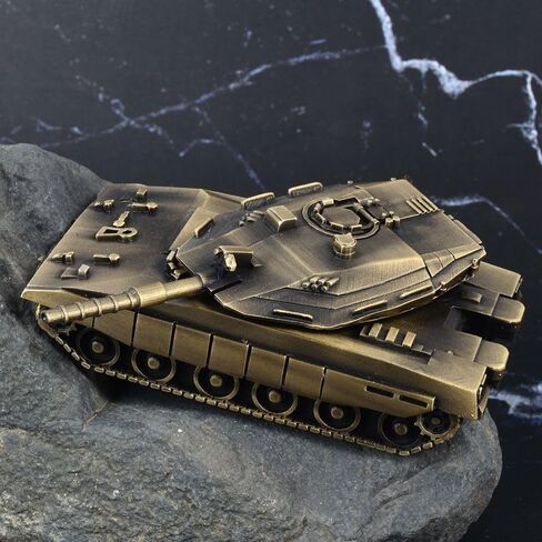لعبة نموذج عسكري لدبابة القتال الرئيسية Merkava Mk4 مصنوعة بالكامل من المعدن (فضي) in Kuwait
