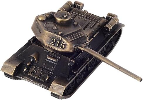 Soviet Union T34/85 Tank All-Metal Casting Model (Silver) in Saudi Arabia