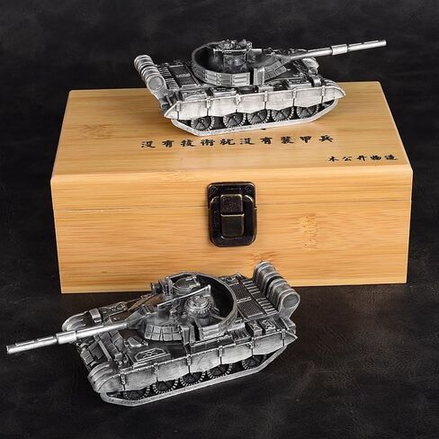 1:72 Scale Chinese Peoples Liberation Army Type 59D Main Battle Tank All-Metal Casting Model (Bronze) in Kuwait