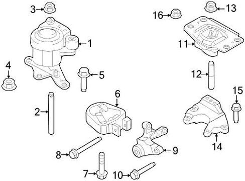 Genuine Ford Parts - Housing - Transmission Extensi (DG9Z-6068-F) in Saudi Arabia