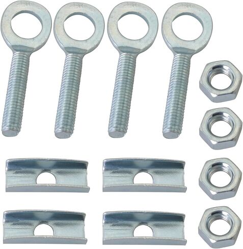 4PCS Bicycle Chain Adjuster Adjustable Metal Chain Clasp Bicycle Wheel Retaining Button Suitable for Folding Bike in Saudi Arabia