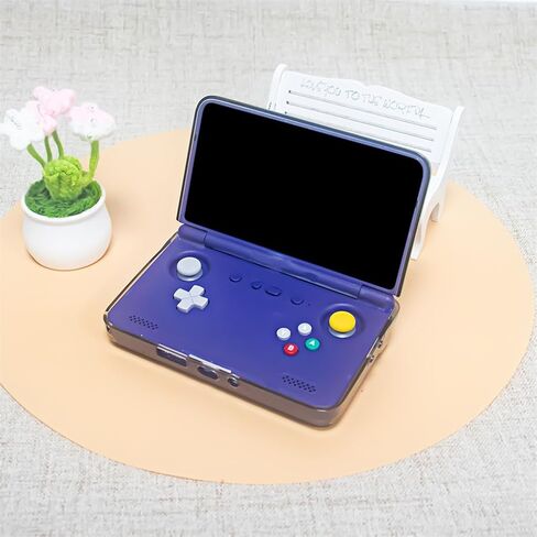 Suitable for Retroid Pocket Flip 2 Game Console TPU Protective Cover Transparent Anti-Drop Case (Transparent Gray) in Saudi Arabia