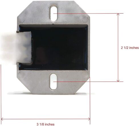 The ROP Shop Voltage Regulator for Kawasaki FE290D, FE350D, FE400D Alternator Current Lawn in Saudi Arabia