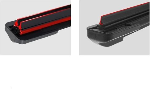 1pcs Automotive Universal J/U Hook Double Rubber Strip Wiper Blade Boneless Wiper Blade 14" 16" 18" 19" 20" 21" 22" 24" 26"(24in(600mm)) in Kuwait